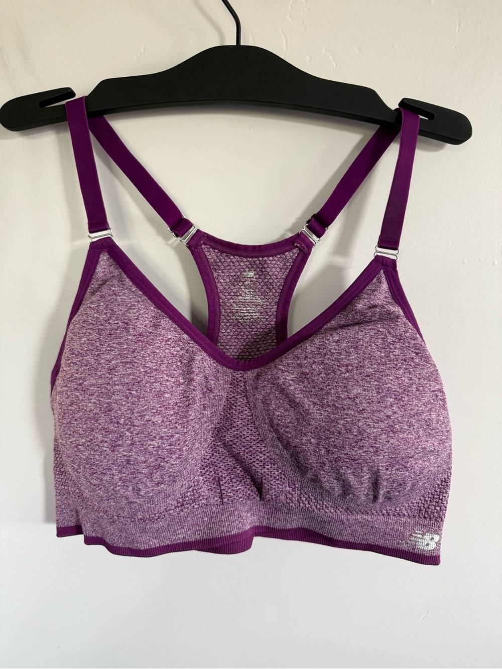 New Balance Women's Seamless Medium Impact Keyhole Sports Bra Size XL